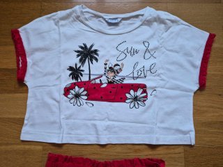 Conjunto niña Mayoral camiseta y short