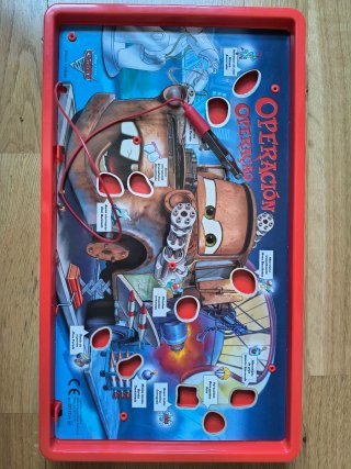 Operación Cars - Juego de Mesa Hasbro