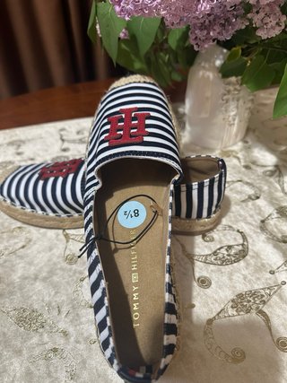 Zapatos Tommy Hilfiger Rayas Talla 38.5