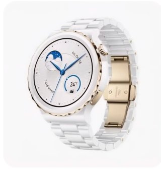 Huawei Watch GT 3 Pro  Blanco y dorado