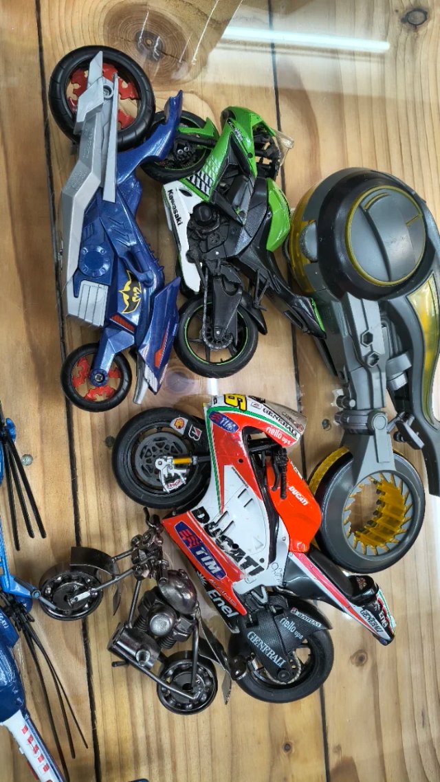 Lote coches, motos y helicópteros