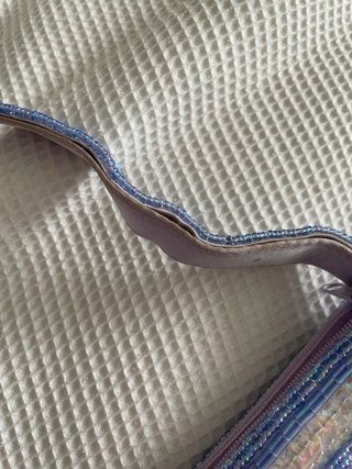 Bolso fiesta morado / lila con pedrería