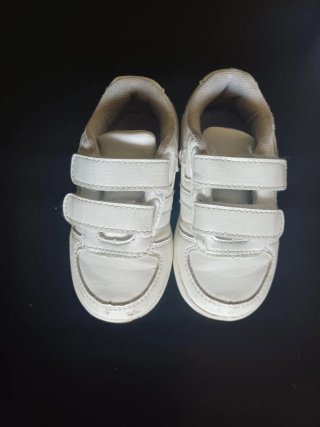 Zapatillas UNIT Talla 21 Bebé Blancas