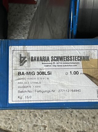 Hilo soldadura 1mm INOX MIG 15kg