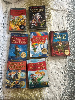 Lote de libros Geronimo Stilton