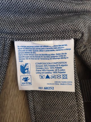 25€ Portabebés Ergonómico Jané