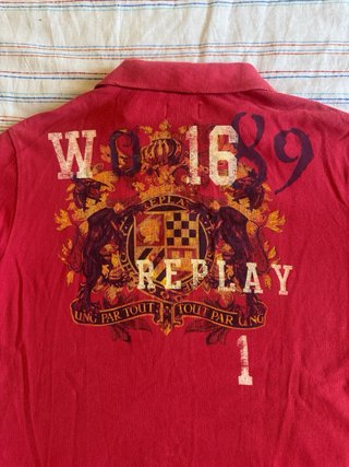 Polo Replay Rojo 2008 vintage