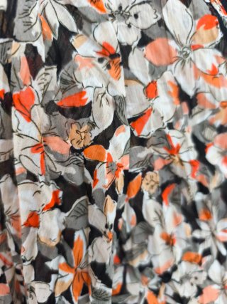 Camisa SWEET floral manga 3/4 talla M