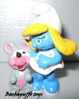 Puffi Puffetta con topo Schleich 20410