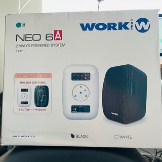 Pareja Altavoces activos Work NEO 6A Black