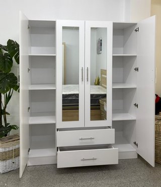 !!NUEVO ARMARIO 4 PUERTAS CON ESPEJO + ENVIO!!!