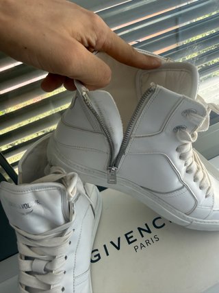 Zadig & Voltaire 100%Piel Blancas T.41 Logo ZV (8)