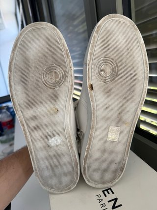 Zadig & Voltaire 100%Piel Blancas T.41 Logo ZV (8)