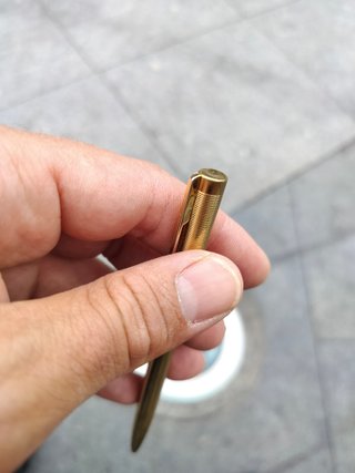 Bolígrafo Chronos USA Chapado en Oro