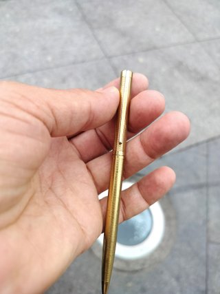 Bolígrafo Chronos USA Chapado en Oro
