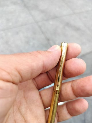 Bolígrafo Chronos USA Chapado en Oro