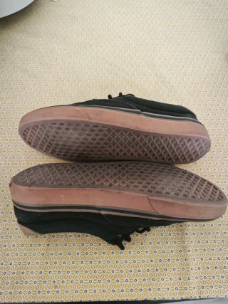 Zapatillas Vans Negras Tela talla 42