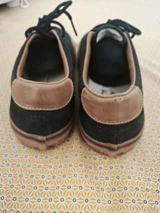 Zapatillas Vans Negras Tela talla 42