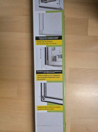Mosquitera extensible aluminio Livarno