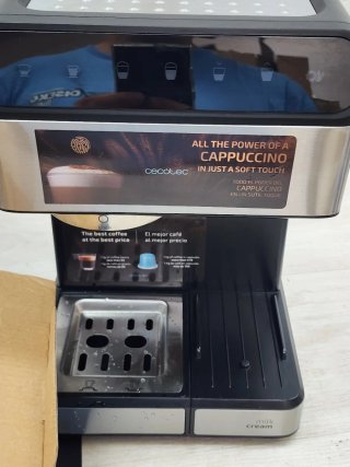 Cecotec Cafetera Semiautomática 1350W