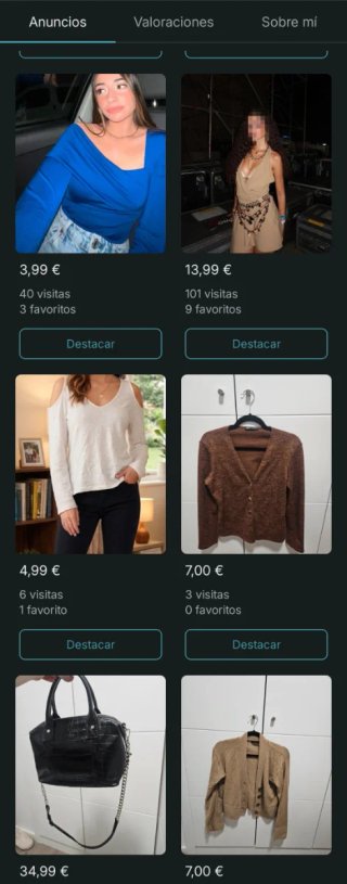 Lote Ropa Mujer Talla Única