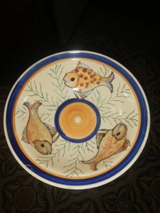 Set Lavabo Vintage Brocca e Catino Ceramica