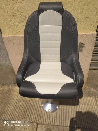 Asiento de barco tapizado