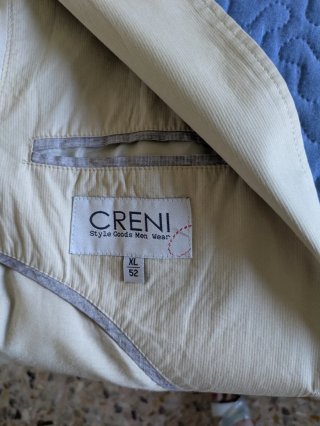 Traje de verano para caballero beige