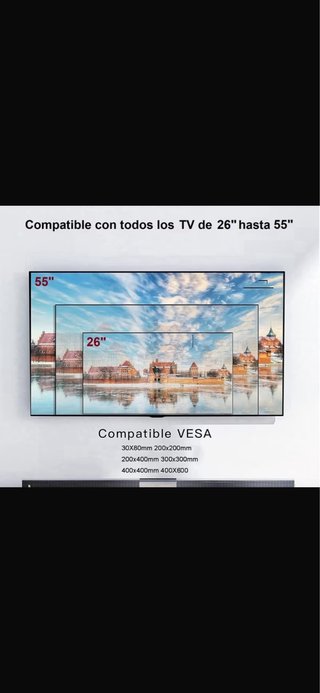 Soporte de pared para TV