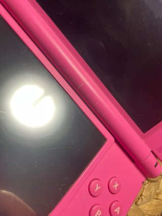 Nintendo 3DS XL Rosa + 3 Giochi + caricabatterie + SD