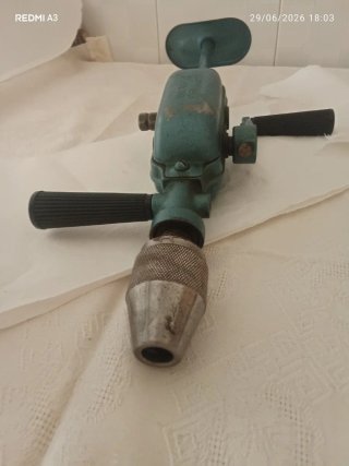 Trapano a mano vintage Piwko Polonia