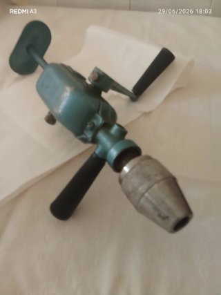 Trapano a mano vintage Piwko Polonia