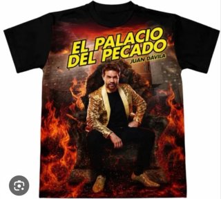 Camiseta Juan Dávila El Palacio del Pecado