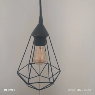 Lámpara colgante diseño industrial