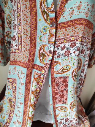 Camicia donna fantasia paisley