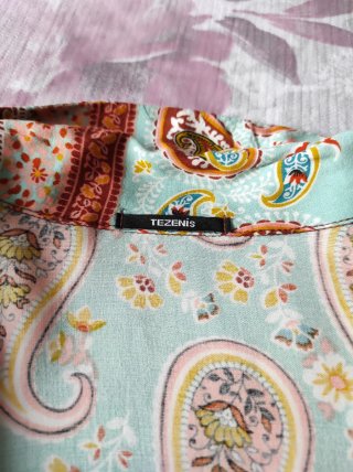Camicia donna fantasia paisley