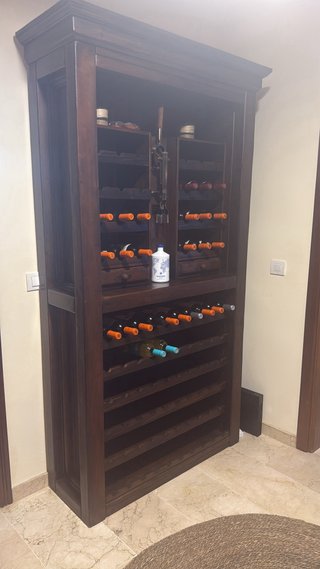 Botellero Banak Madera Marrón