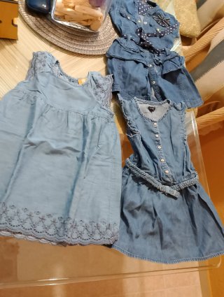 Vestido vaquero niña Varias tallas  1 x 6€ 3 x 15€