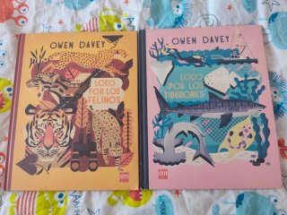 Lote 2 Libros Owen Davey (descatalogados)