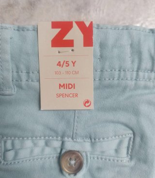 Shorts niño 103-110 cm