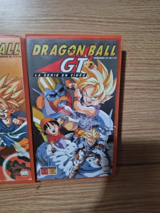 Lote 4 VHS Dragon Ball GT (Español)
