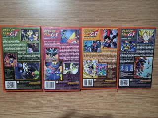 Lote 4 VHS Dragon Ball GT (Español)