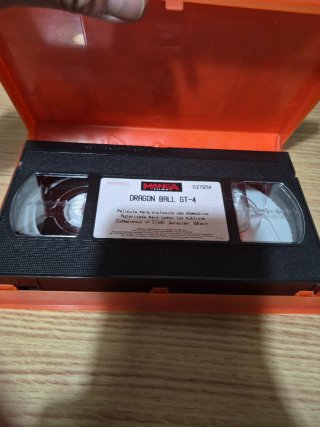 Lote 4 VHS Dragon Ball GT (Español)