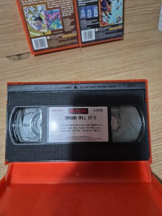 Lote 4 VHS Dragon Ball GT (Español)