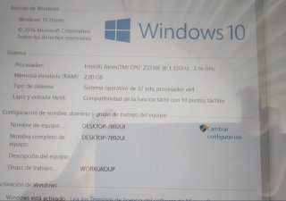 Tablet Chuwi 11 Windows 10 Negra