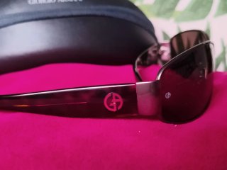 Gafas de sol Lotus azules y negras