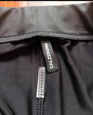 Leggings encerados, efecto cuero