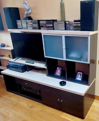 Mueble TV 180x128x52 cm
