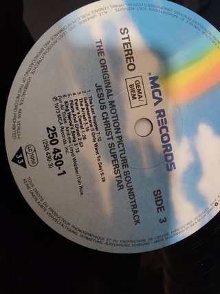 Jesus Christ Superstar LP Vinilo Banda Sonora Orig