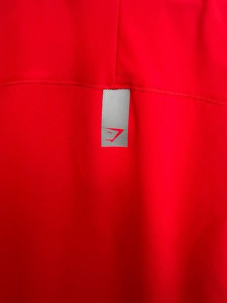 Maglietta Gymshark Rossa Taglia S